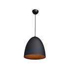 Suspendu LED Access Lighting Nostalgia 23776LEDDLP-MBL-MGL 10W noir mat