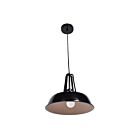 Suspendu LED Access Lighting Nostalgia 23777LEDDLP-SBL-WHT 10W shiny black