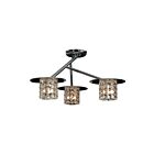 Plafonnier semi-encastré Access Lighting Prizm 23924-CH-CCL 180W 3 Lumières chrome