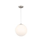 Suspendu LED Access Lighting Pearl 23944-BS-OPL 60W Acier brossé