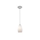 Suspendu LED Access Lighting Champagne 28012-3C-BS-OPL 10W acier brossé