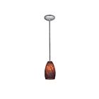 Suspendu LED Access Lighting Champagne 28012-3R-BS-BRST 10W acier brossé