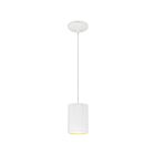 Suspendu à tige Access Lighting Pilson 29000-MWH-C 60W Blanc mat