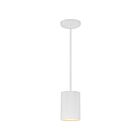 Suspendu à tige Access Lighting Pilson 29000-MWH 60W Blanc mat