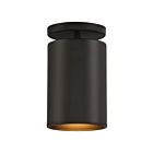 Plafonnier semi encastré Access Lighting Pint 29004LEDDMGLP-MBL 10W Noir mat