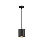 Suspendu à tige Access Lighting Pilson XL 29006LEDDLP-MBL-C 10W Noir mat