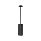 Suspendu à tige Access Lighting Pilson XL 29007-MBL 60W Noir mat