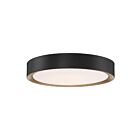 Plafonnier LED Access Lighting Malaga 49971LEDD-MBL-ACR 40W noir mat