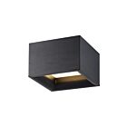 Plafonnier LED à double tension Access Lighting Bloc 50009LEDD-BL-ACR 30W noir