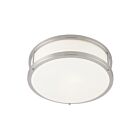 Plafonnier Access Lighting Conga 50079-BS-OPL 100W acier brossé