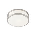 Plafonnier LED Access Lighting Conga 50079LEDDLP-BS-OPL 10W acier brossé