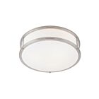 Plafonnier Access Lighting Conga 50080-BS-OPL 75W acier brossé