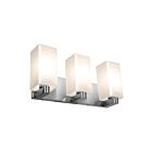 Luminaire de vanité Access Lighting Archi 50177-BS-OPL 180W 3 Lumières acier brossé
