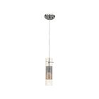 Suspendu Access Lighting Spartan 50525-BS-CLM 35W acier brossé