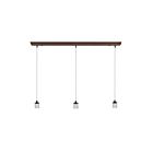 Suspendu à barre Access Lighting Trinity 52023FC-ORB 180W 3 Lumières bronze huilé