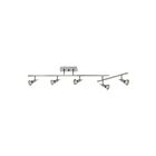 Éclairage sur rail ajustable Access Lighting Viper 52042-BS 175W 5 Lumières acier brossé