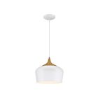 Suspendu LED Access Lighting Blend 52057LEDDLP-WH-WGN 10W blanc avec grain de bois