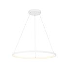 Suspendu Access Lighting Anello 52067LEDD-MWH-ACR 25W 1-Lumière Blanc mat