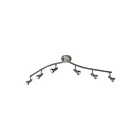 Éclairage sur rail ajustable Access Lighting Mirage 52226-BS 300W 6 Lumières acier brossé