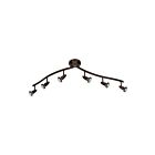 Éclairage sur rail ajustable LED Access Lighting Mirage 52226LEDDLP-BRZ 31.8W 6 Lumières bronze