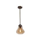 Suspendu Access Lighting Flux 55545-DBRZ-AMB 60W bronze vieilli