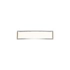 Applique murale et vanité LED Access Lighting Argon 62105LED-BS-OPL 13W acier brossé