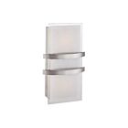 Applique murale LED Access Lighting Metro 62218LEDD-BS-OPL 14W acier brossé