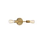 Applique murale LED Access Lighting Iconic 62300LEDDLP-ABB 14W 2 Lumières laiton brossé antique