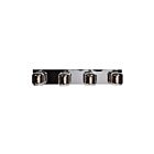 Vanité LED Access Lighting Dor 62347LEDDLP-MSS-SMAMB 18W 4 Lumières acier inoxydable miroir
