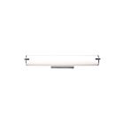 Vanité LED Access Lighting Tube 62500LEDD-BS-ACR 20W acier brossé