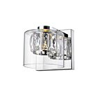 Applique murale et vanité LED Access Lighting Private Collection 62555LEDD-MSS-CCLCLR 5W 1 Lumière acier inoxydable miroir