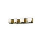 Luminaire de vanité Access Lighting Serenity 62563-AB-OPL 160W 4 Lumières laiton antique
