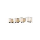 Luminaire de vanité Access Lighting Serenity 62563-MSS-OPL 160W 4 Lumières acier inoxydable miroir