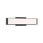 Vanité LED Access Lighting Citi 62570LEDD-MBL-ACR 20W noir mat