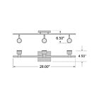 Éclairage sur rail Noir Mat Access Lighting 63073LEDDLP-MBL 5.5W