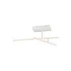 Plafonnier semi-encastré ajustable LED Access Lighting Duo 63077LEDD-MWH-ACR 15W blanc mat