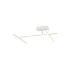 Plafonnier semi-encastré ajustable LED Access Lighting Duo 63078LEDD-MWH-ACR 29W blanc mat