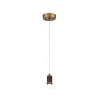 Suspendu LED Access Lighting Port Nine 63139LEDD-ABB 9W Laiton antique brossé