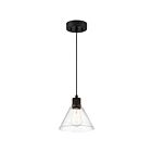 Suspendu Access Lighting Port Nine Martini 63140LEDDLP-MBL-SDG 9W 1-Lumière Noir mat