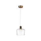 Suspendu LED Access Lighting Port Nine 63141LEDD-ABB-CLR 9W laiton brossé antique