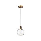 Suspendu LED Access Lighting Port Nine 63142LEDD-ABB-SDG 9W laiton brossé antique
