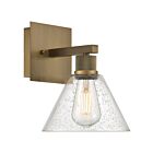 Applique murale Access Lighting Port Nine Martini 63143LEDDLP-ABB-SDG 9W Laiton antique brossé