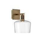 Applique murale LED Access Lighting Port Nine 63144LEDD-ABB-CLR 9W laiton brossé antique