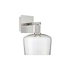 Applique murale LED Access Lighting Port Nine 63144LEDD-BS-CLR 9W acier brossé