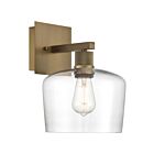 Applique murale Access Lighting Port Nine Chardonnay 63144LEDDLP-ABB-CLR 9W Laiton antique brossé