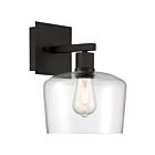 Applique murale Access Lighting Port Nine Chardonnay 63144LEDDLP-MBL-CLR 9W Noir mat