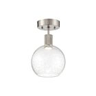 Plafonnier semi-encastré LED Access Lighting Port Nine 63148LEDD-BS-SDG 9W acier brossé