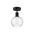 Plafonnier semi-encastré LED Access Lighting Port Nine 63148LEDD-MBL-SDG 9W noir mat