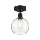 Plafonnier semi encastré LED Access Lighting Port Nine Burgundy 63148LEDDLP-MBL-SDG  9W Noir mat