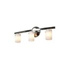 Luminaire de vanité Access Lighting Sydney 63813-47-MC-OPL 180W 3 Lumières chrome mat